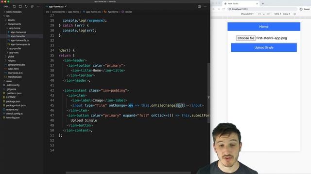 How to upload files to a server with Ionic смотреть онлайн