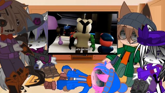 ⛄?️♂️?: PIGGY React To FUDZ?// Chapter 12 ?// pt: 22 смотреть онлайн