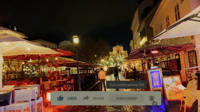 Discovering Ljubljana's BeautyAfter Dark: A Nighttime Tour | Slovenia Ep. 1 смотреть онлайн