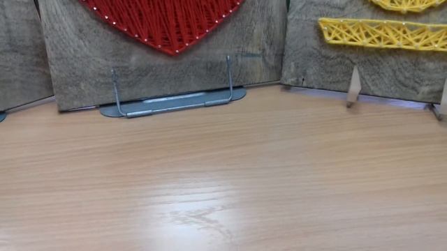 Панно из ниток и гвоздей . смотреть онлайн