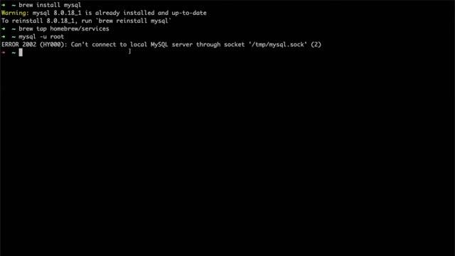 Download and install MySQL on Mac in terminal using Homebrew.sh (2020) смотреть онлайн