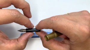 Перьевая карманная ручка Kaweco ALSport (Aluminium Sport) Stonewashed Blue