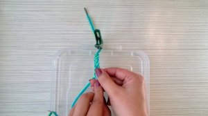 БРАСЛЕТ своїми руками з одного шнурка. DIY bracelet