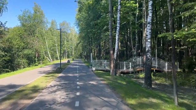 Летняя прогулка по экопарку «Авангард» в городе Электросталь смотреть онлайн