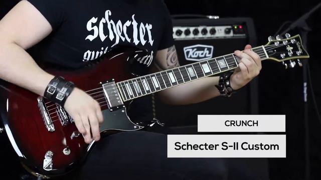 Schecter S-II Custom STCB смотреть онлайн