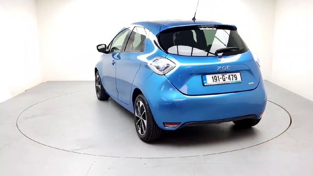 191G479 - 2019 Renault Zoe Dynamique NAV R110 Z.e. 40 4D RefId: 368635 смотреть онлайн