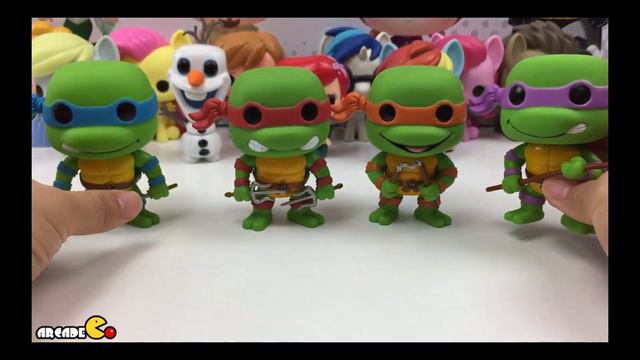Funko Pop Teenage Mutant Ninja Turtles Vinyl Figures - Funko Pop TMNT Collection 2014