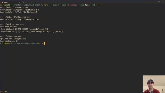 Recursively Print Files with Their Path Using Find, Cat or Tail смотреть онлайн