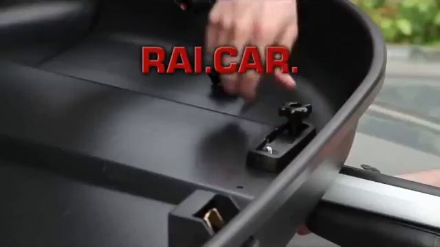 BOX AUTO BAULE DA TETTO G3 RAI.CAR. (VIDEO MONTAGGIO) смотреть онлайн