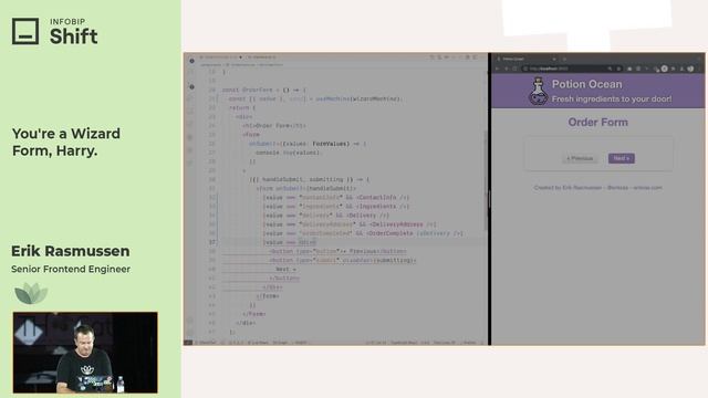Infobip Shift 2021: You're a Wizard Form, Harry - Erik Rasmussen (Centered) смотреть онлайн