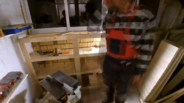 Тумбочка на балкон из вагонки с 6-ю дверьми смотреть онлайн