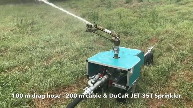 DuCaR IrriCruiser MIDI Soft Hose Travelling Irrigator with 100 m drag hose and 200 m cable смотреть онлайн