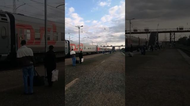 Поезд 147Ж Астрахань - Нижневартовск. смотреть онлайн