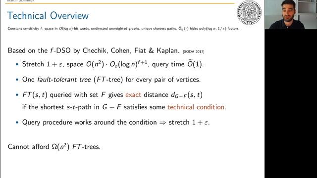 STOC 2023 - Session 9A - Approximate Distance Sensitivity Oracles in Subquadratic Space. смотреть онлайн