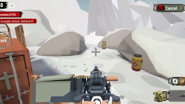 The walking Zombie 2 Gameplay #129 #mission #defence of the #mountains смотреть онлайн