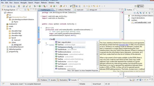 Develop your Dream - Tutorial Android No 2.0 en español смотреть онлайн