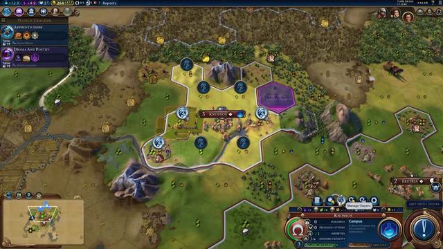 Civ 6 Gorgo, Greece | SP | Game 2 | GOTM25 | Part 6 - Exploring the Lands смотреть онлайн