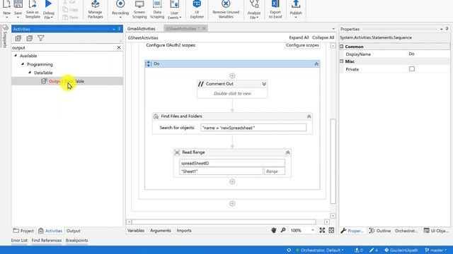 Google GSuite in UiPath - 4 | How to automate Google Sheets interactions with UiPath? смотреть онлайн