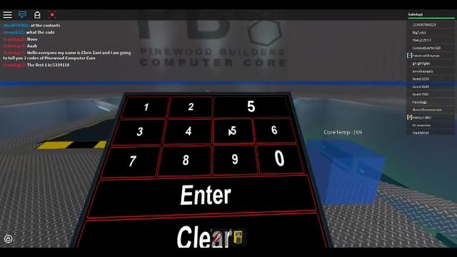 ROBLOX: Pinewood Computer Core - CODES!!! смотреть онлайн