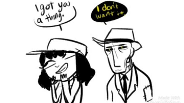 Fallout 4 Comics [Piper Wright and Nick Valentine] смотреть онлайн