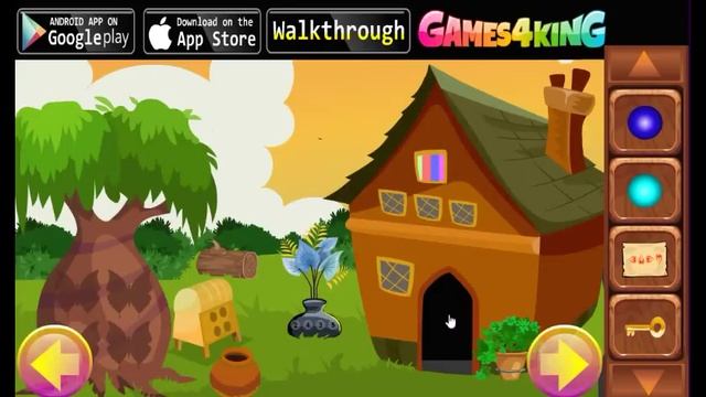 G4K Cute Pink Kitty Rescue walkthrough Games4King. смотреть онлайн