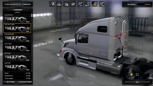 American Truck Simulator - MOD Volvo VNL 670 смотреть онлайн