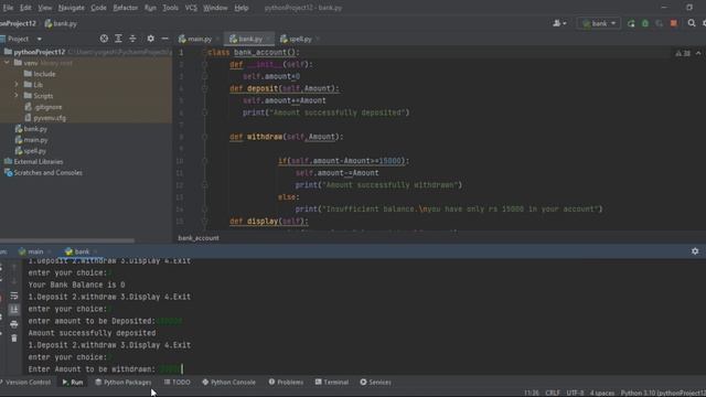 AUTOMATION IN BANKING USING THE PYTHON смотреть онлайн
