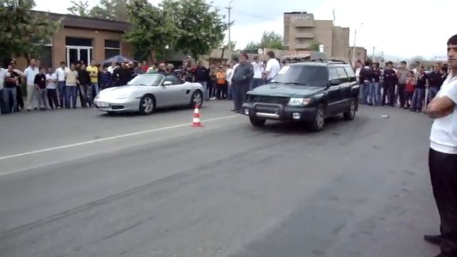 ARMENIA DRAG RASING 15.05.2011 SUBARU FORESTR_PORSHE BOXTER смотреть онлайн