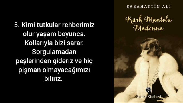 Sabahattin Ali - Kürk Mantolu Madonna: Alıntılar #5 смотреть онлайн