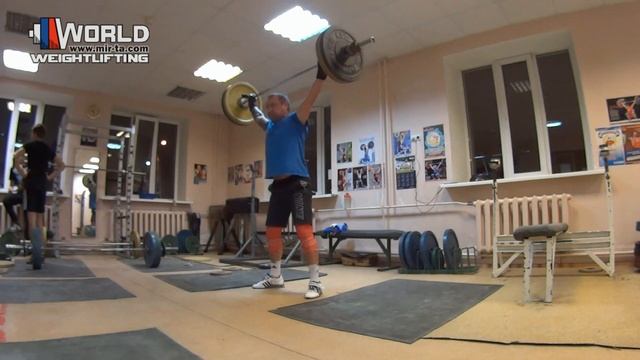 ЗАХАРОВ-73,М50/30.01.2021/Рывок 67кг (ЦЕЛЬ 90-120) Подготовка к Весне-2021.Возвращение-отрыв бицепс смотреть онлайн