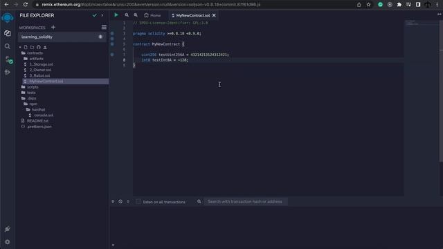 Integers & unsigned Integers - EVM based Blockchain Development (Ethereum) 101 part 25 смотреть онлайн