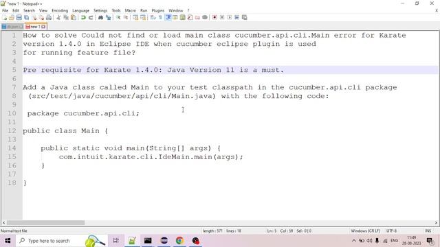 Fix Error:Could not find or load main class | REST API Testing Tutorials Beginners | Malayalam| #1 смотреть онлайн