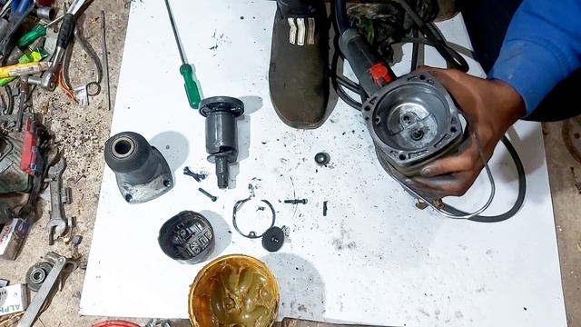 Bosch-Impact Wrench GDS 18 E Machine Repair