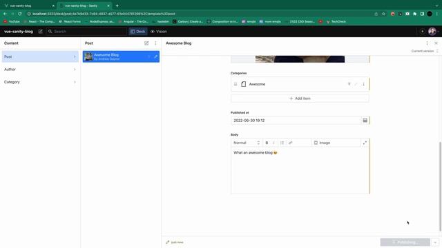 Sanity.io Tutorial | Getting Started смотреть онлайн
