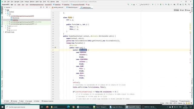 Curso de Android con Java: Gestos – Práctico: Juego de la Víbora (Snake) смотреть онлайн