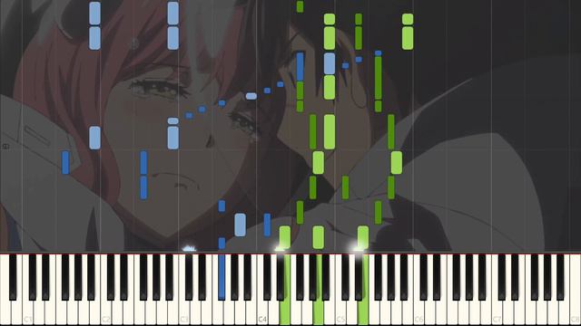 star*frost - Kanata no Astra OP - Piano Arrangement [Synthesia] смотреть онлайн