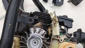 Замена модуля зажигания пилы штиль 180