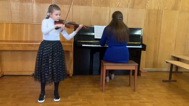 А. Комаровский Концерт для скрипки с оркестром ля мажор 1 часть