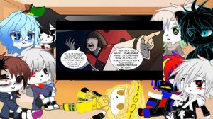 ~Реакция Сансов на комикс "История Чары"~