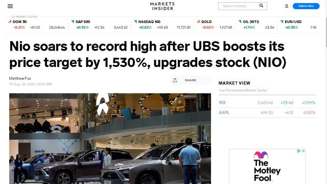 Nio Hits All-Time HIGH! Is It A BUY NOW?? NIO Stock News & Analysis смотреть онлайн