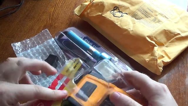 Посылка из Китая № 71. ИК термометр и паяльник. смотреть онлайн