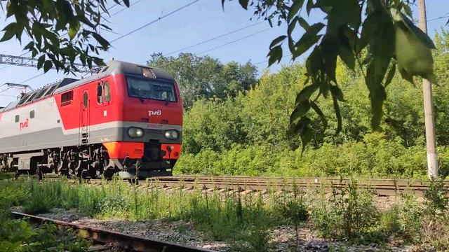 ЭП2К-391 С Скорым Поездом 66 Москва-Тольятти смотреть онлайн