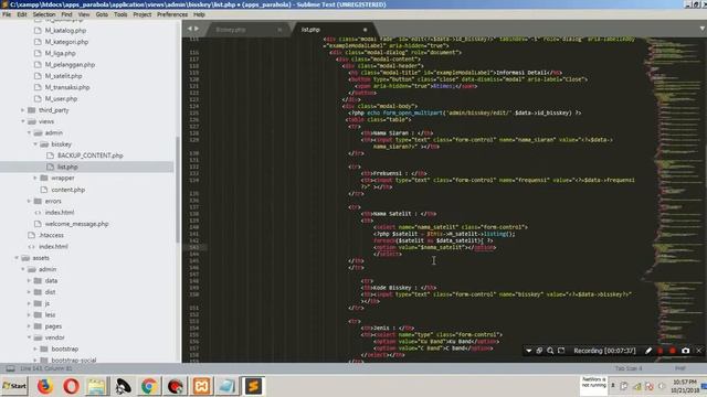 PHP CODEIGNITER TUTORIAL - Cara Membuat Dropdown Menjadi Selected Saat Edit Data смотреть онлайн