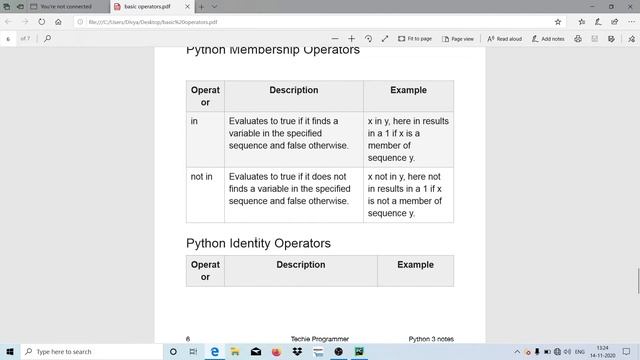 Basic operators in python3 | Techie Programmer смотреть онлайн