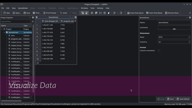 Your First Data Import and Visualization in LabPlot смотреть онлайн