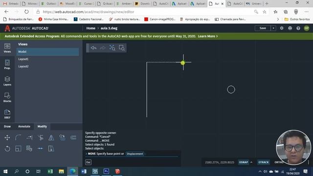 AutoCad web aula 4 смотреть онлайн