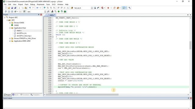 Stm32 adc conversion value on terminal using proteus simulation смотреть онлайн