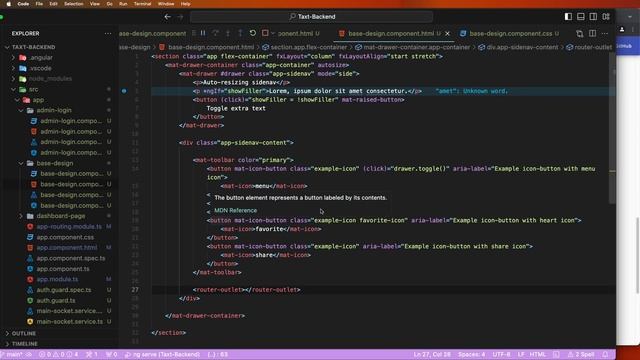 # 3 Creating a Taxi Backend Admin Panel with AngularJS: Side Menu & Toolbar Design смотреть онлайн
