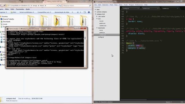 [sass + compass] Como iniciar um projeto? смотреть онлайн