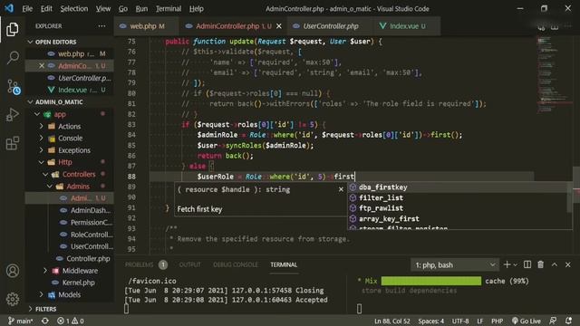Laravel Admin Panel - AdminLTE - Admins смотреть онлайн